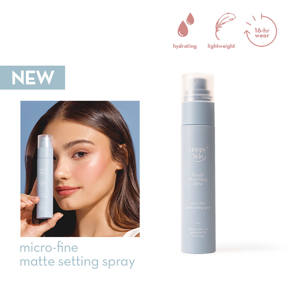 Happy Skin Fresh Morning Dew Micro-fine Matte Setting Spray