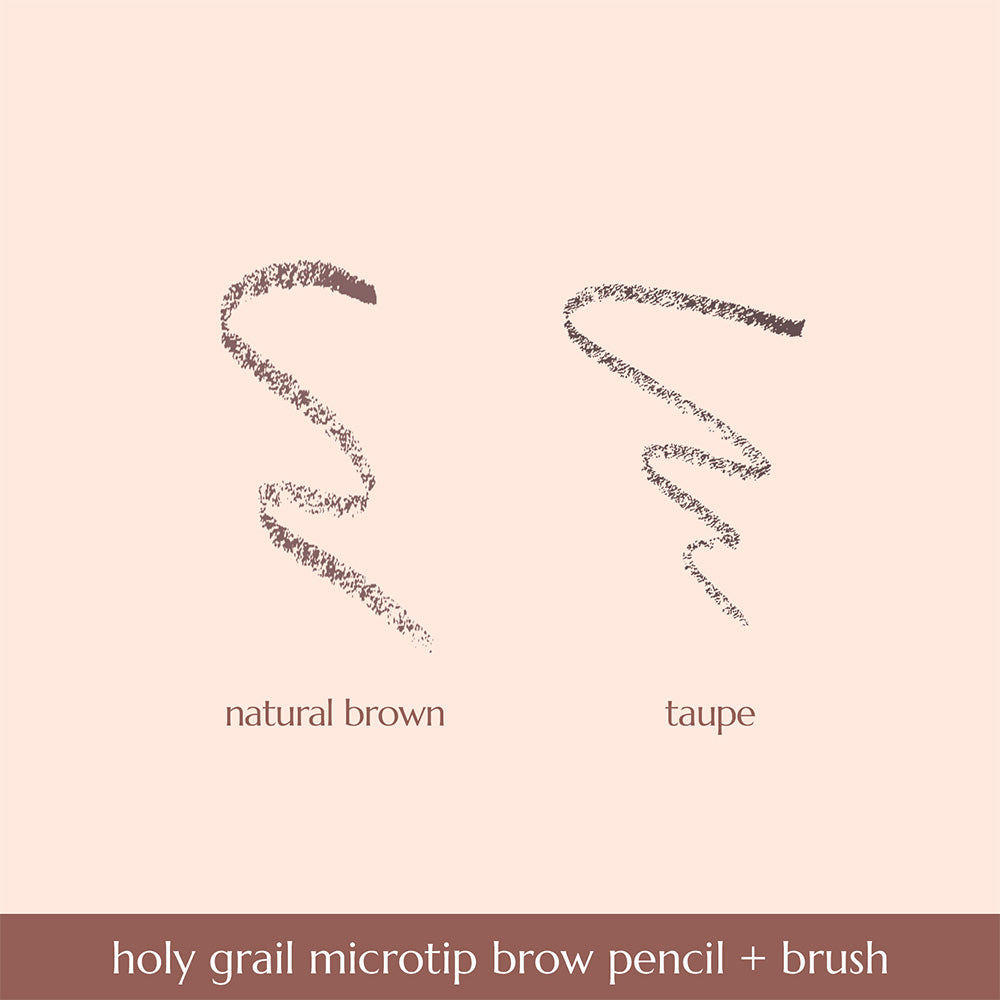 Happy Skin Holy Grail Microtip Brow Pencil + Brush