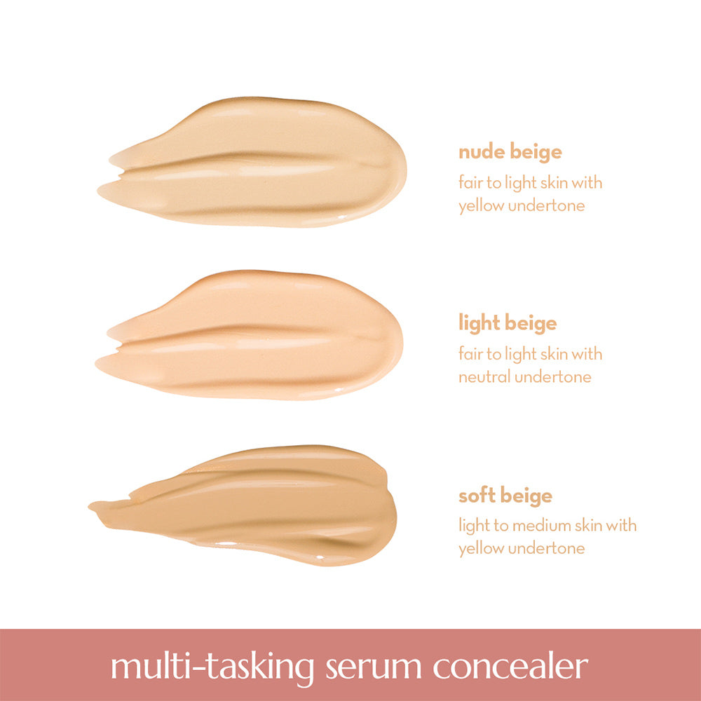 Happy Skin Tinted Matte Sun Gel Primer + Concealer Set (Tinted Matte Sun Gel + Serum Concealer)