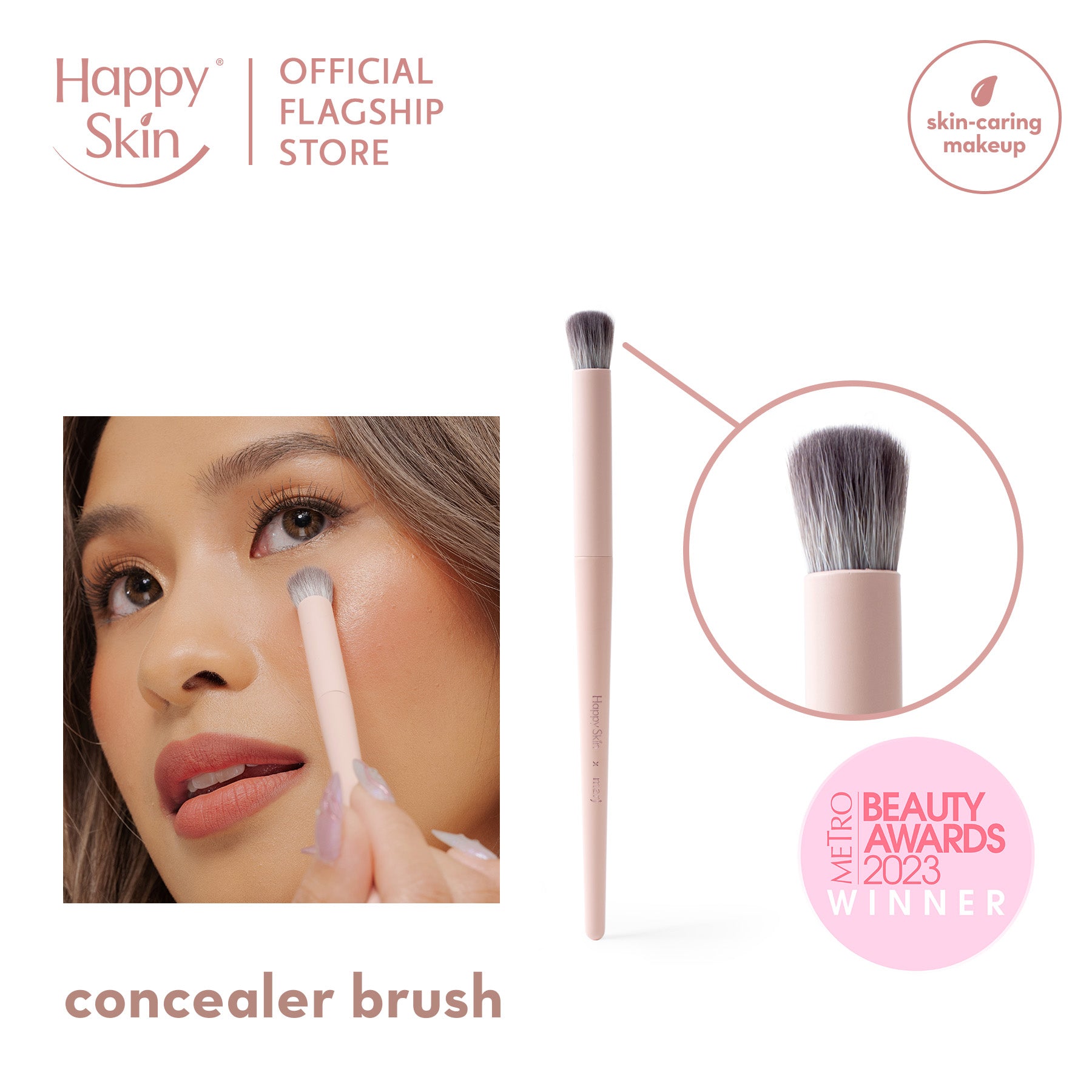 Happy Skin x Marj Concealer Brush