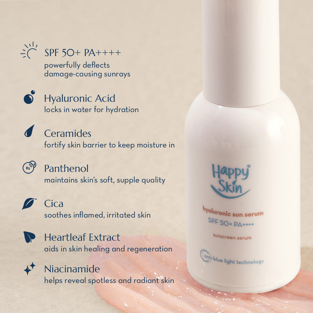 Happy Skin Hyaluronic Sun Serum SPF 50+ PA++++