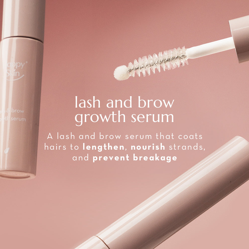 Happy Skin Holy Grail Lash and Brow Growth Serum in Clear