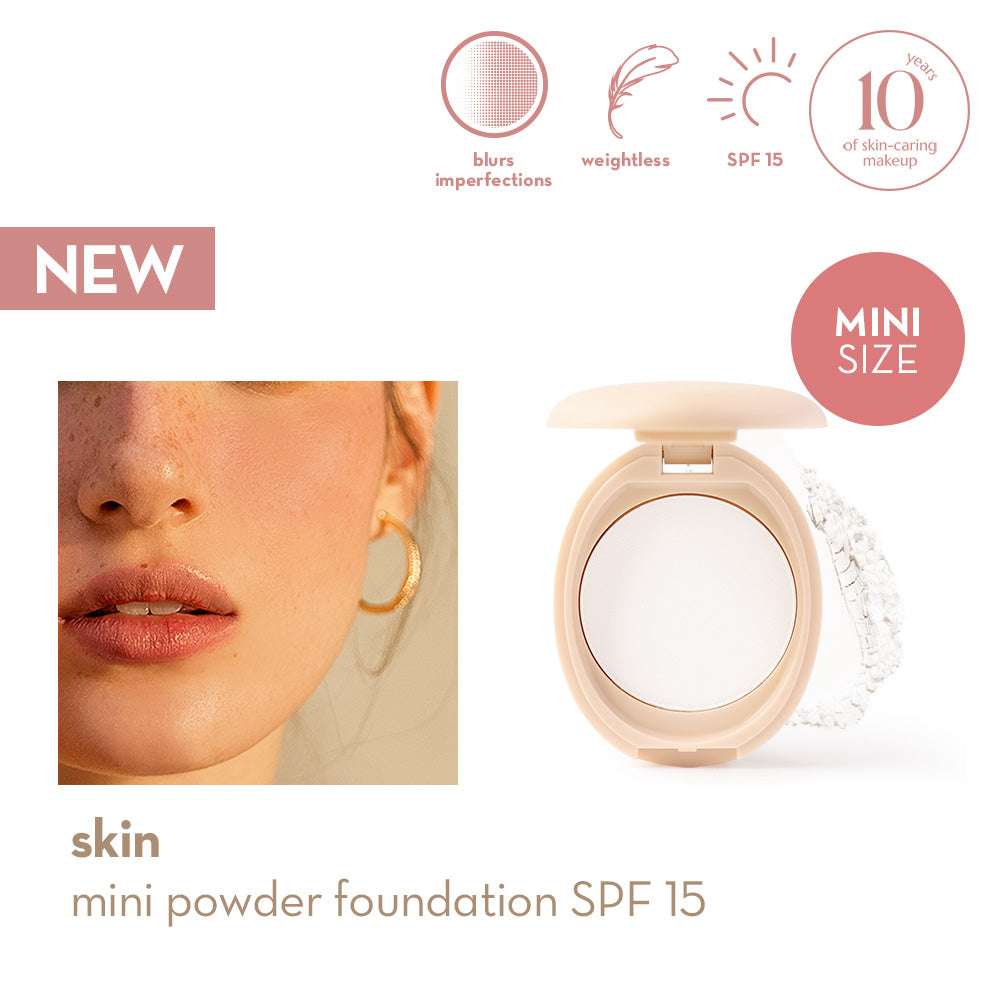Happy Skin Mini Off Duty Powder Foundation SPF 15