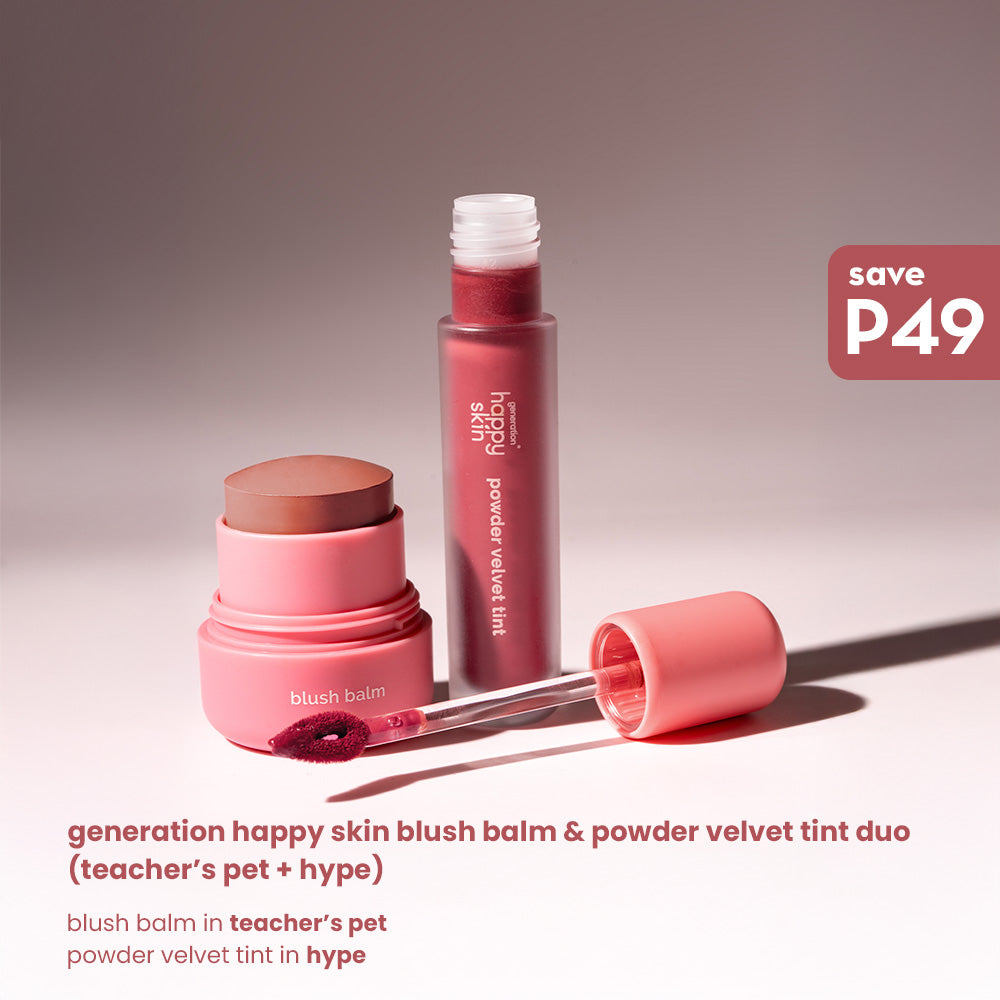 Generation Happy Skin Blush Balm & Powder Velvet Tint Duo