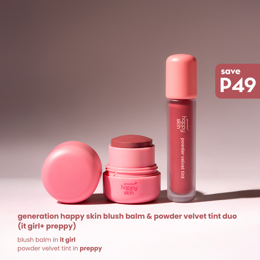 Generation Happy Skin Blush Balm & Powder Velvet Tint Duo