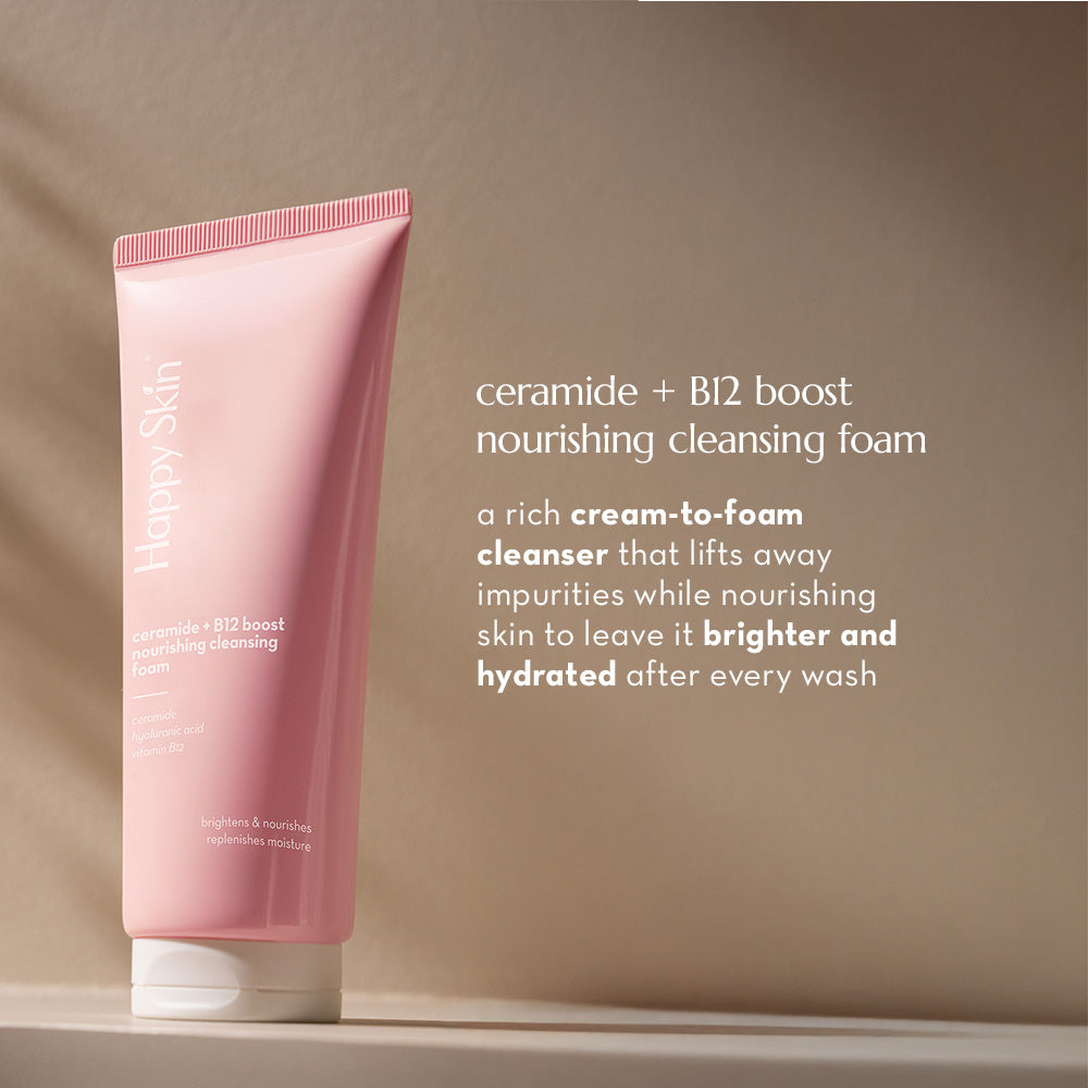 Happy Skin Ceramide Skincare Glow Trio Set