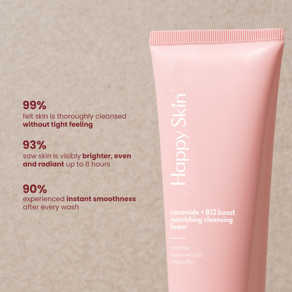 Happy Skin Ceramide Skincare Glow Trio Set