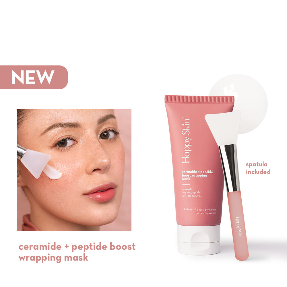 Happy Skin Ceramide + Peptide Boost Wrapping Mask