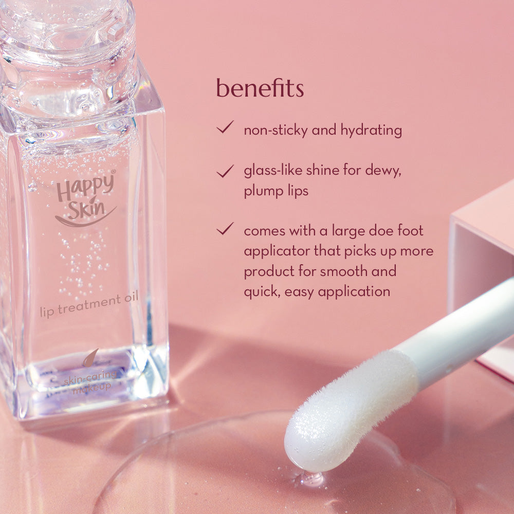 Happy Skin Lip Treatment Oil in Clear