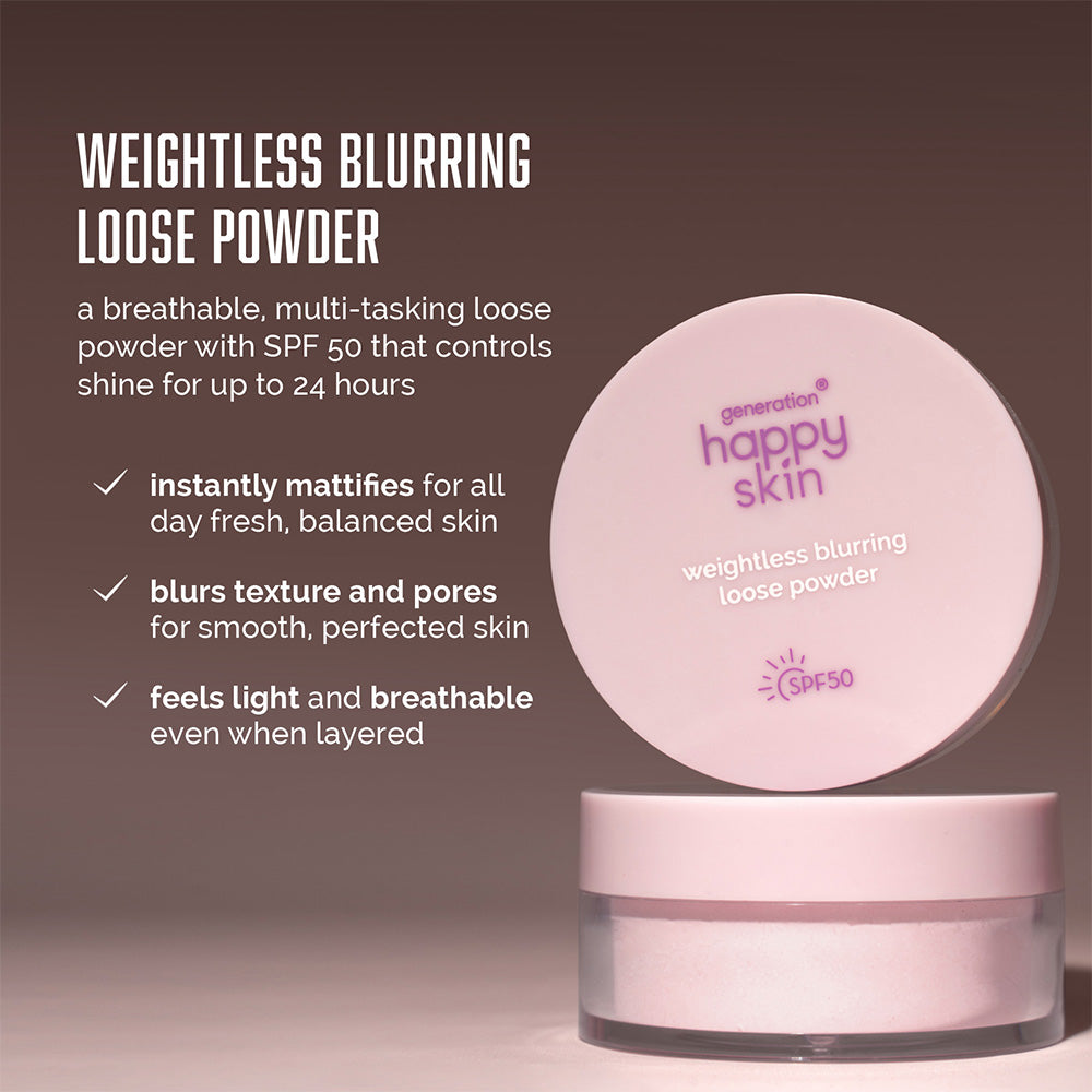 Generation Happy Skin Weightless Blurring Loose Powder SPF 50 PA ++++