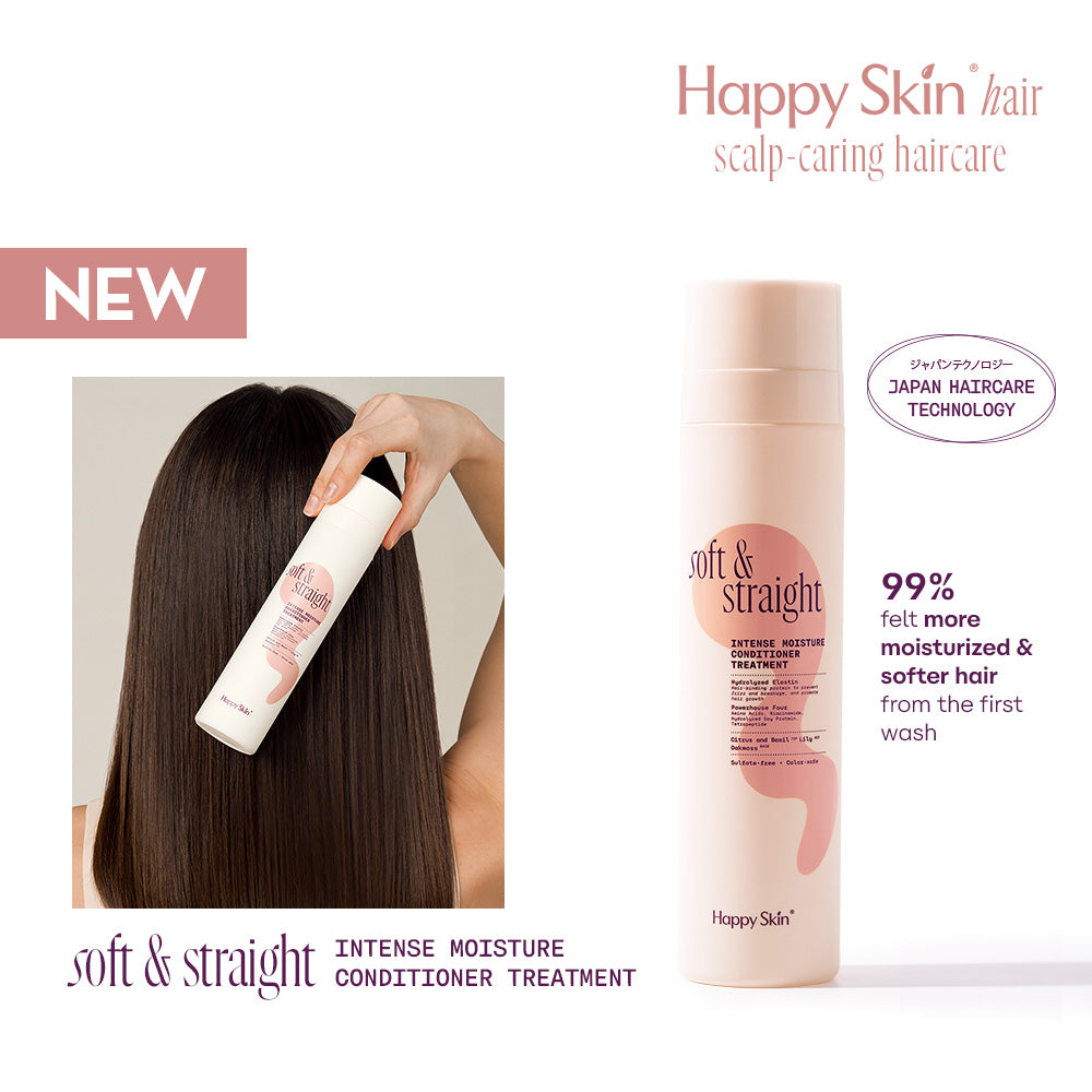 Happy Skin Hair Soft & Straight Intense Moisture Conditioner Treatment