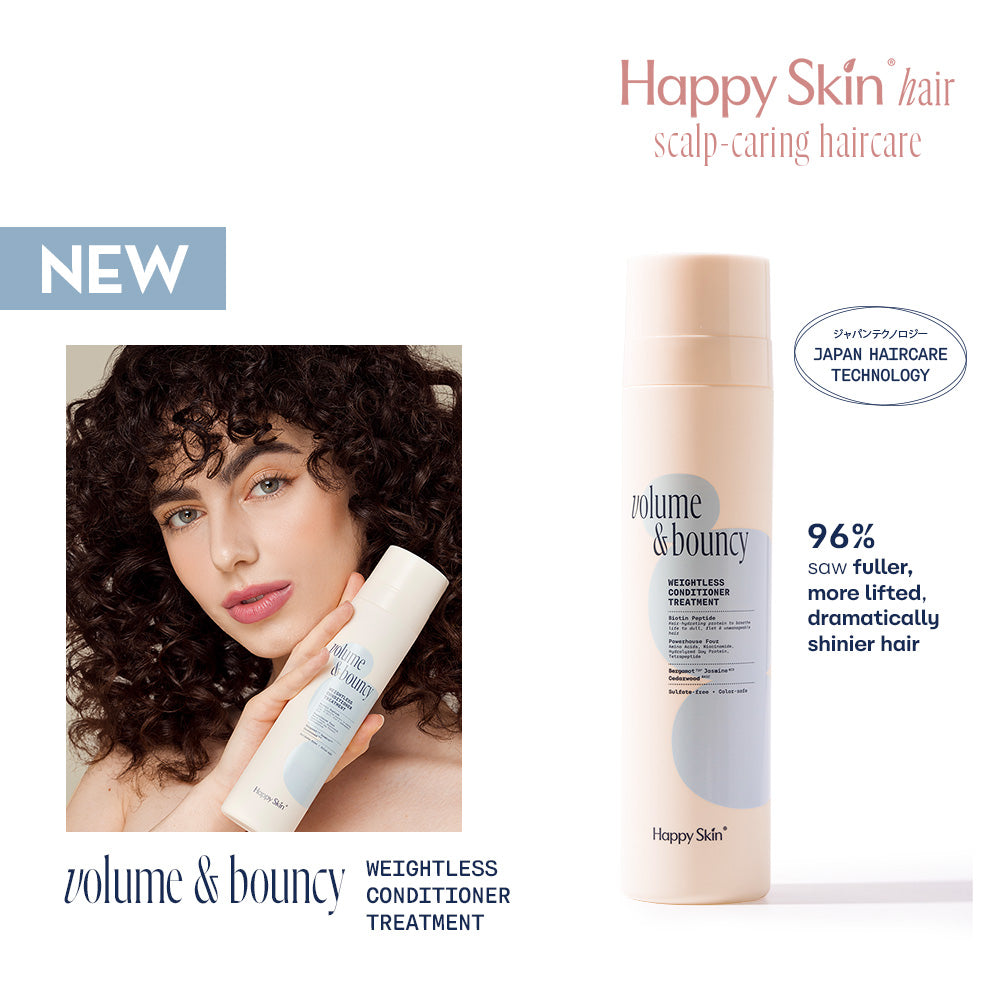 Happy Skin Hair Volume & Bouncy Weightless Conditioner Treatment