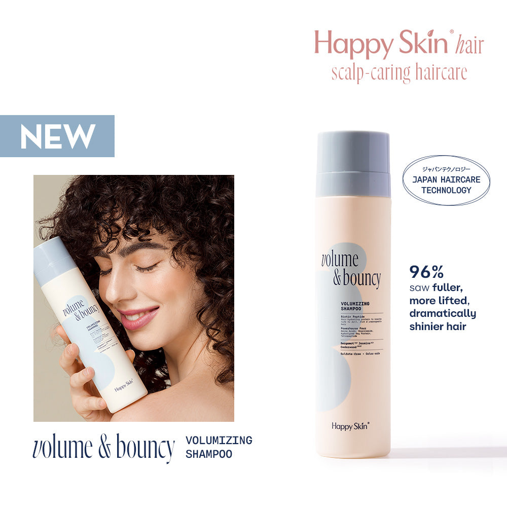 Happy Skin Hair Volume & Bouncy Volumizing Shampoo