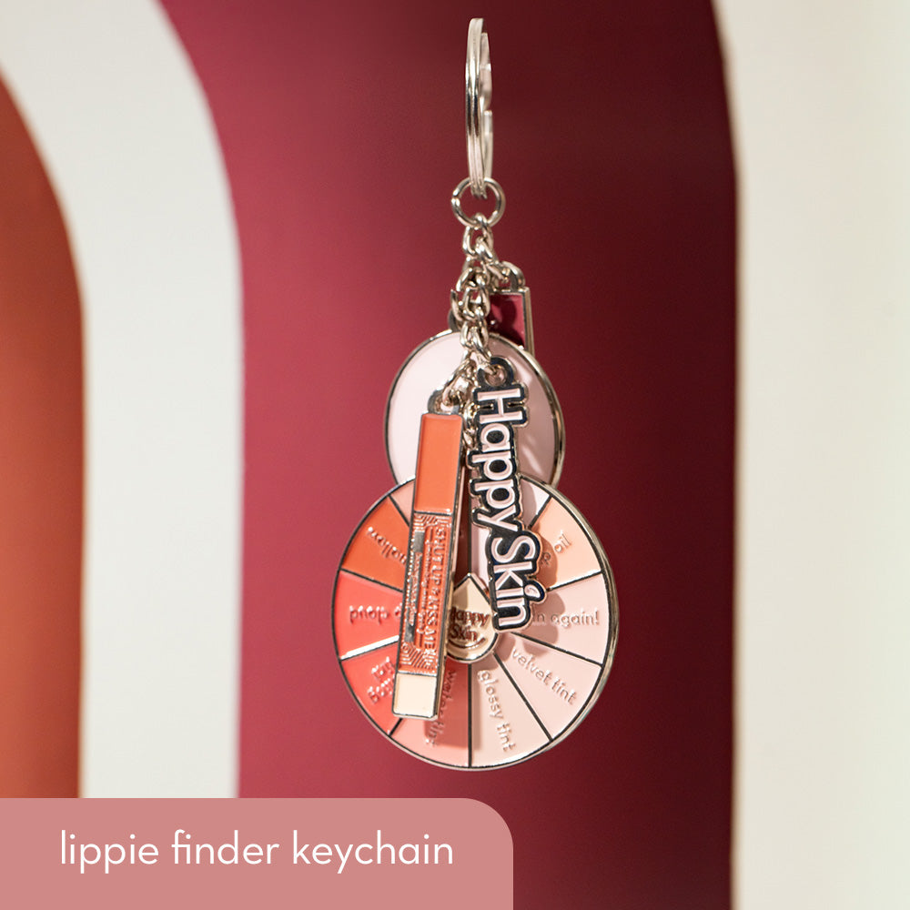Happy Skin Lippie Finder Keychain