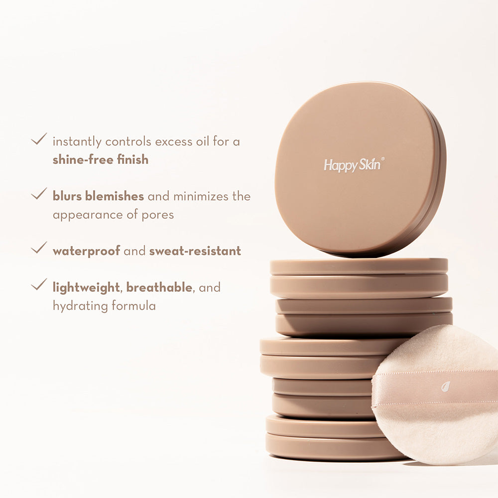 Happy Skin Oil Absorbing Waterproof Powder SPF 30