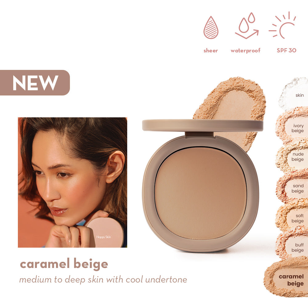 Happy Skin Oil Absorbing Waterproof Powder SPF 30
