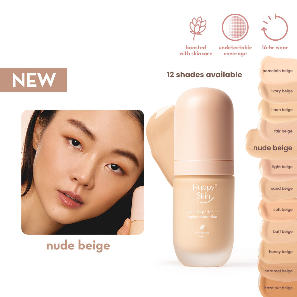 Happy Skin Off Duty Seamless Perfecting Liquid Foundation