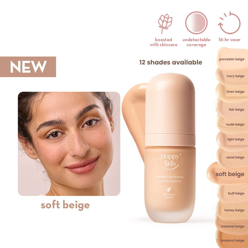 Happy Skin Off Duty Seamless Perfecting Liquid Foundation