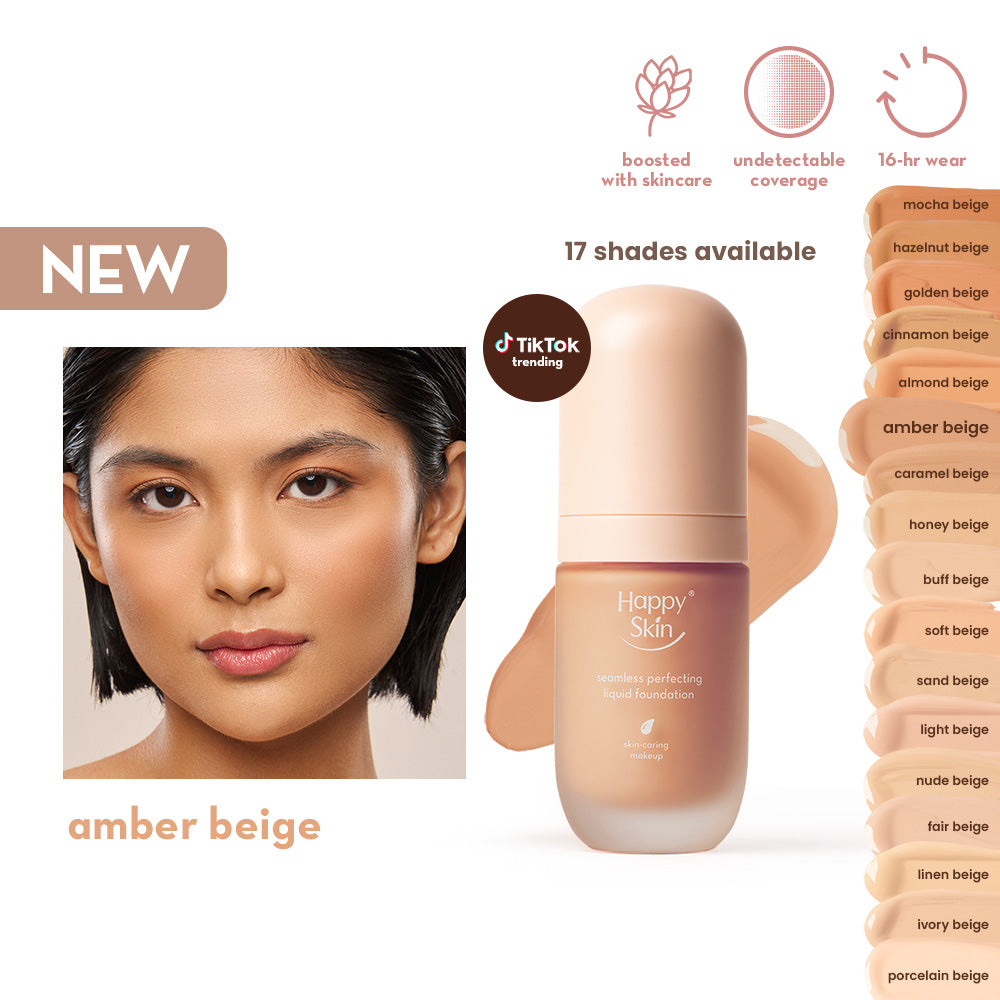 Happy Skin Off Duty Seamless Perfecting Liquid Foundation