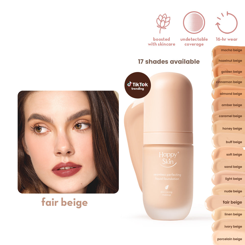 Happy Skin Off Duty Seamless Perfecting Liquid Foundation