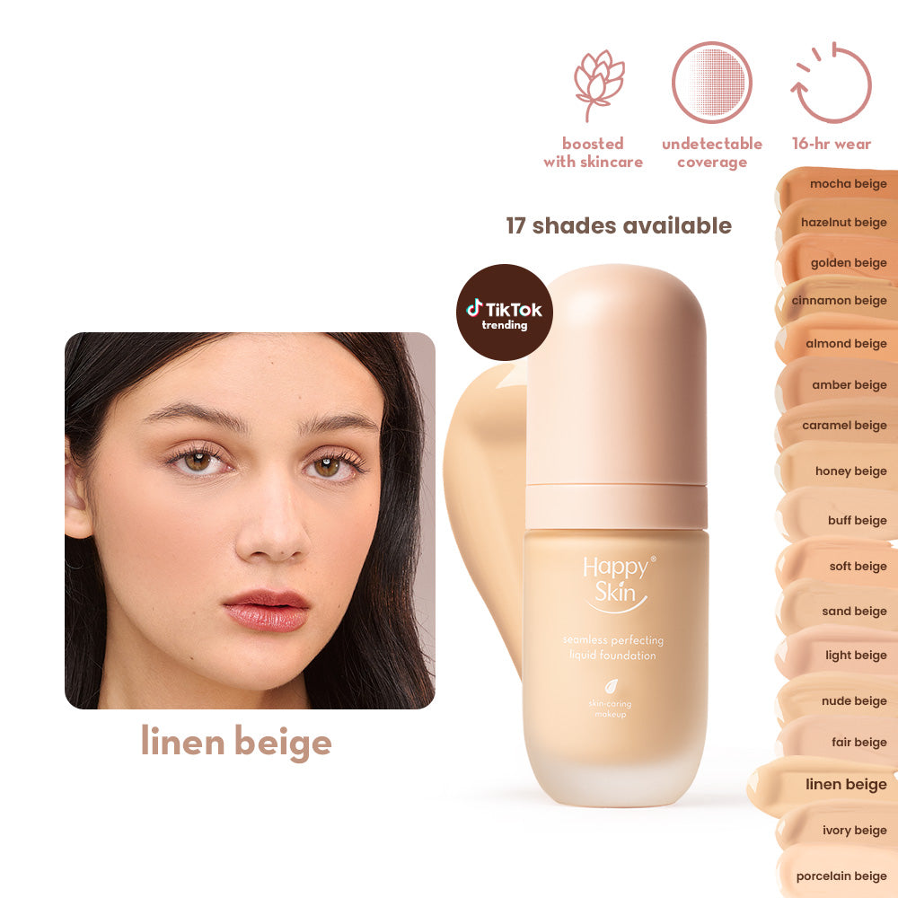 Happy Skin Off Duty Seamless Perfecting Liquid Foundation