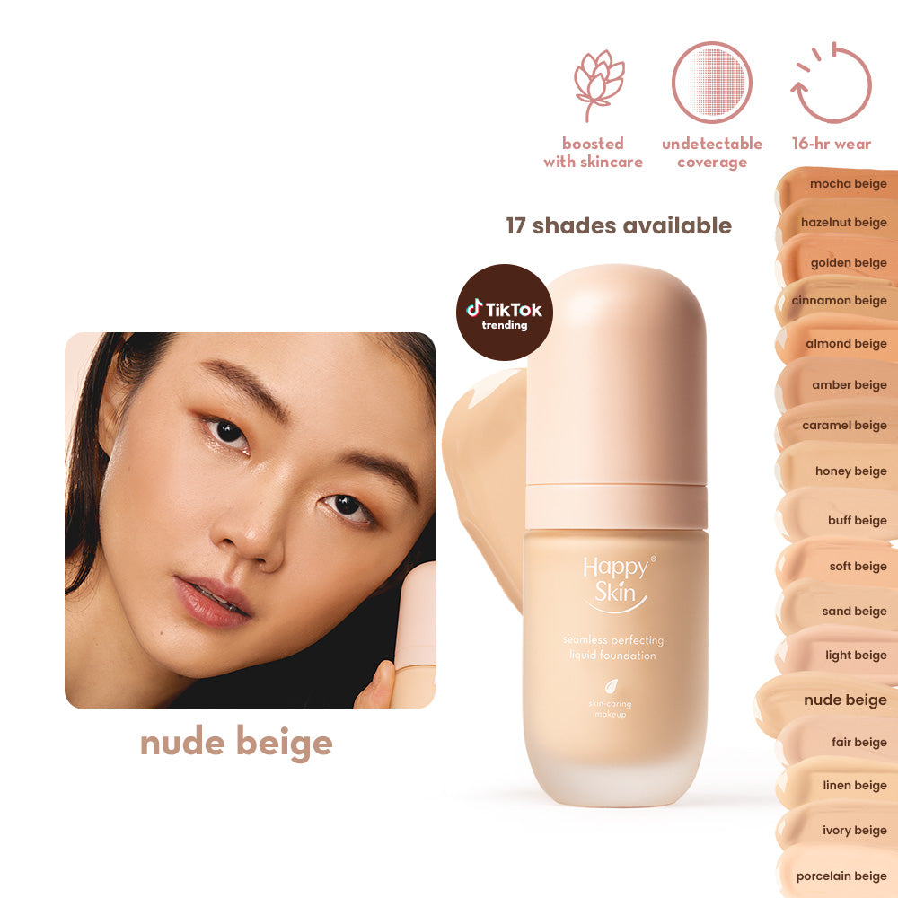 Happy Skin Off Duty Seamless Perfecting Liquid Foundation