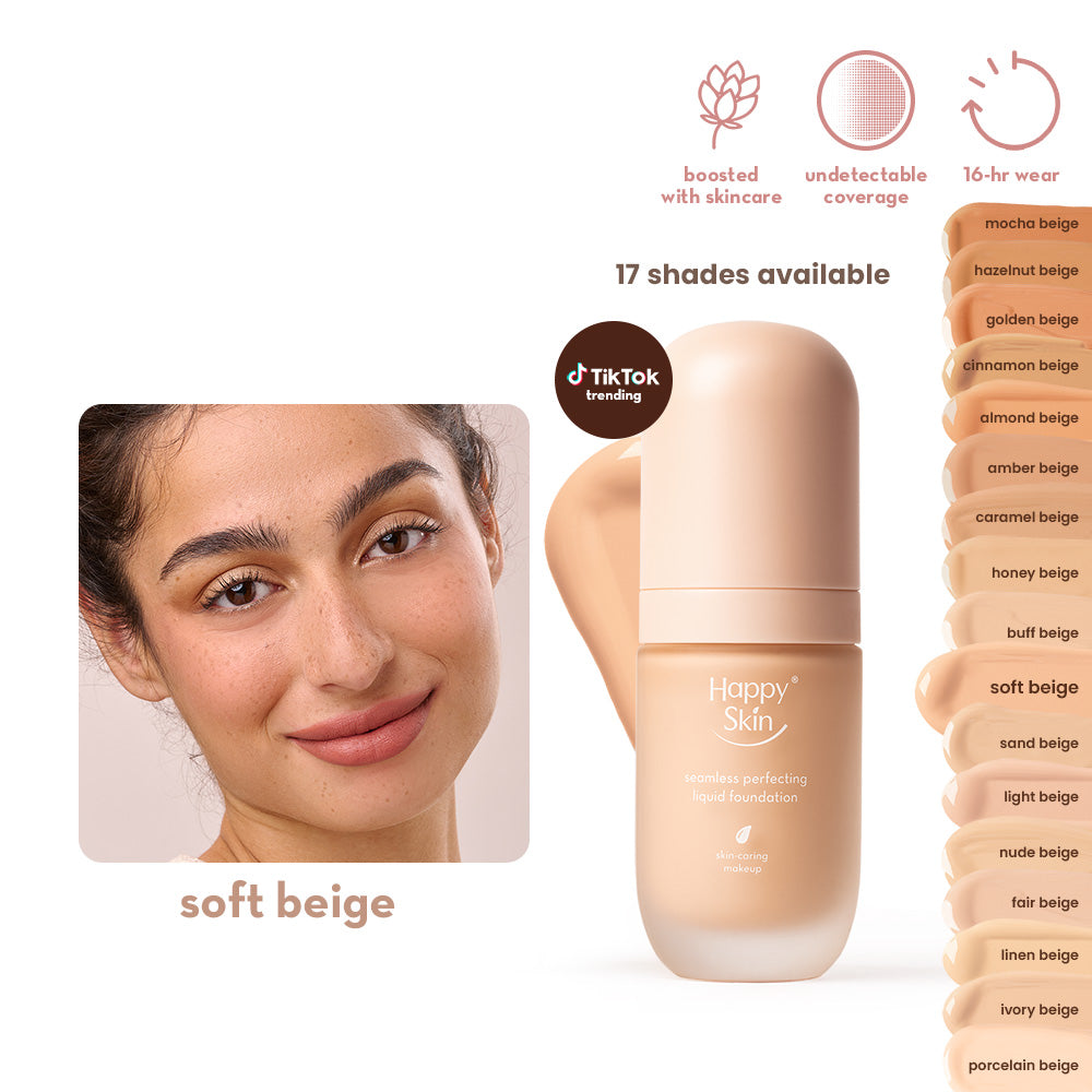 Happy Skin Off Duty Seamless Perfecting Liquid Foundation