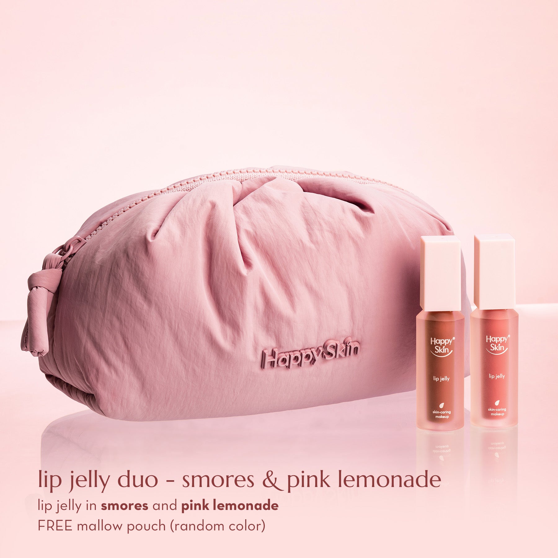 Happy Skin Lip Jelly Duo in Smores and Pink Lemonade