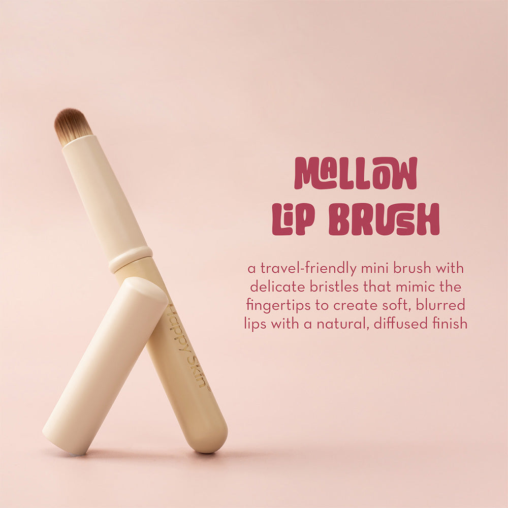 Happy Skin Mallow Lip Brush