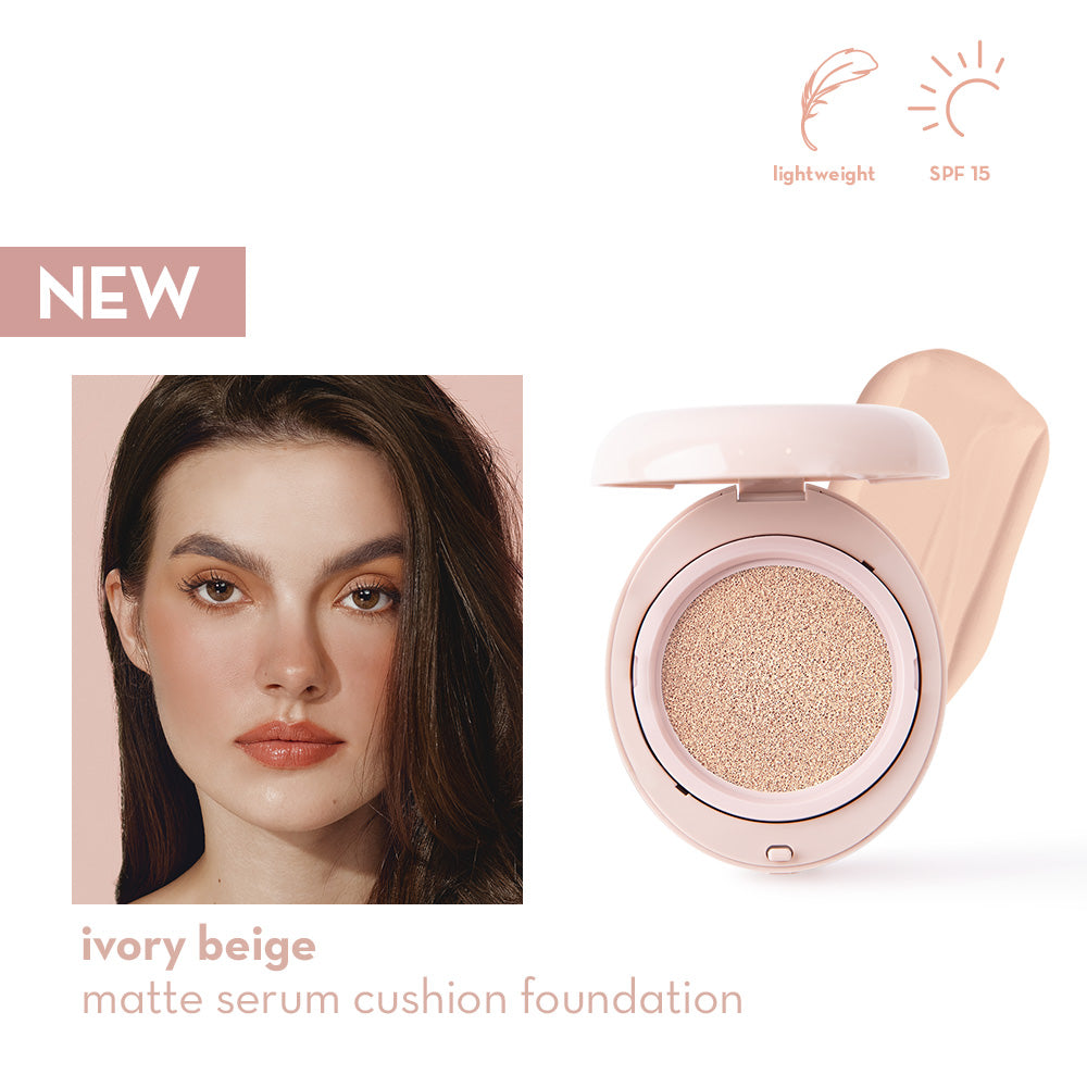 Happy Skin Second Skin Matte Serum Cushion Foundation SPF15