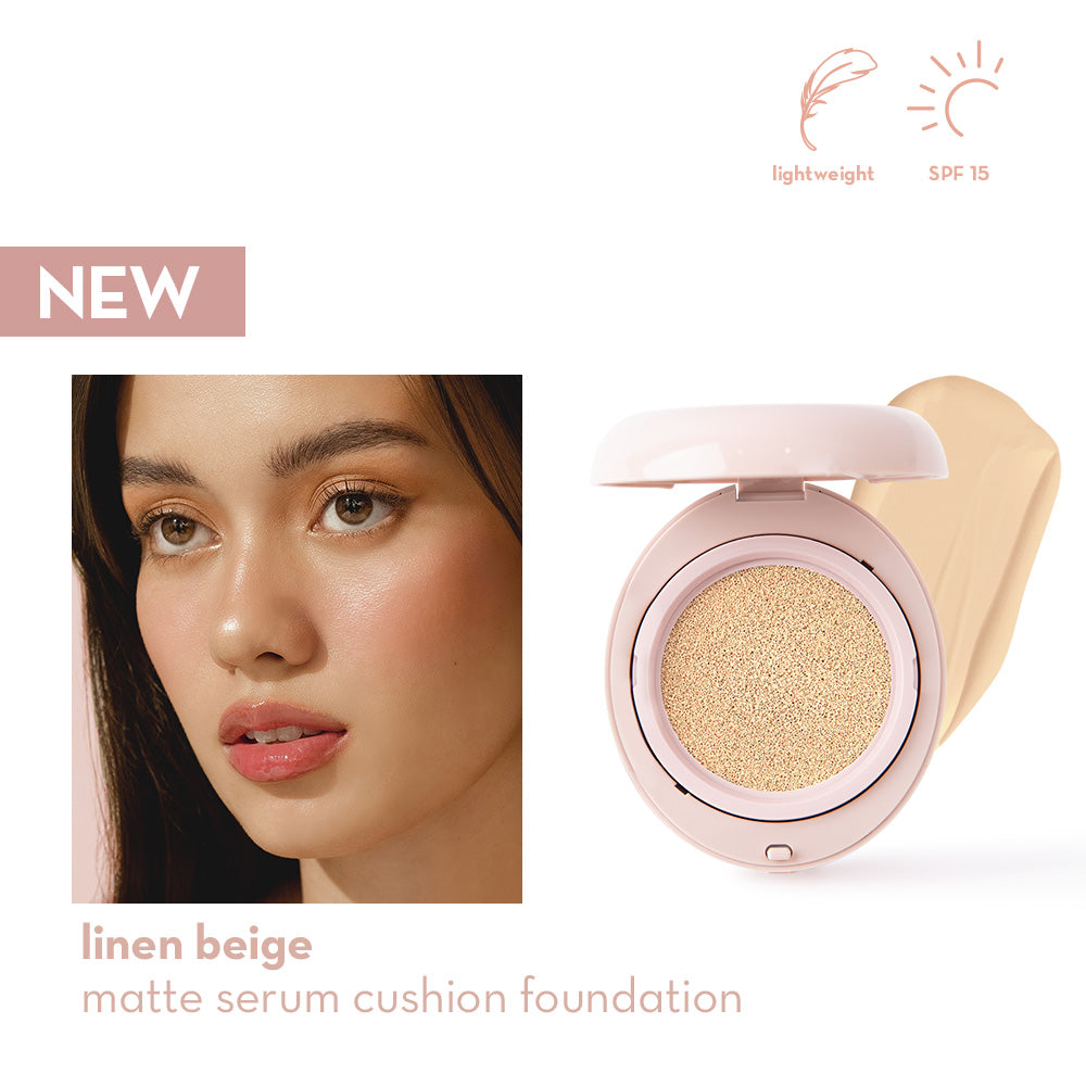 Happy Skin Second Skin Matte Serum Cushion Foundation SPF15