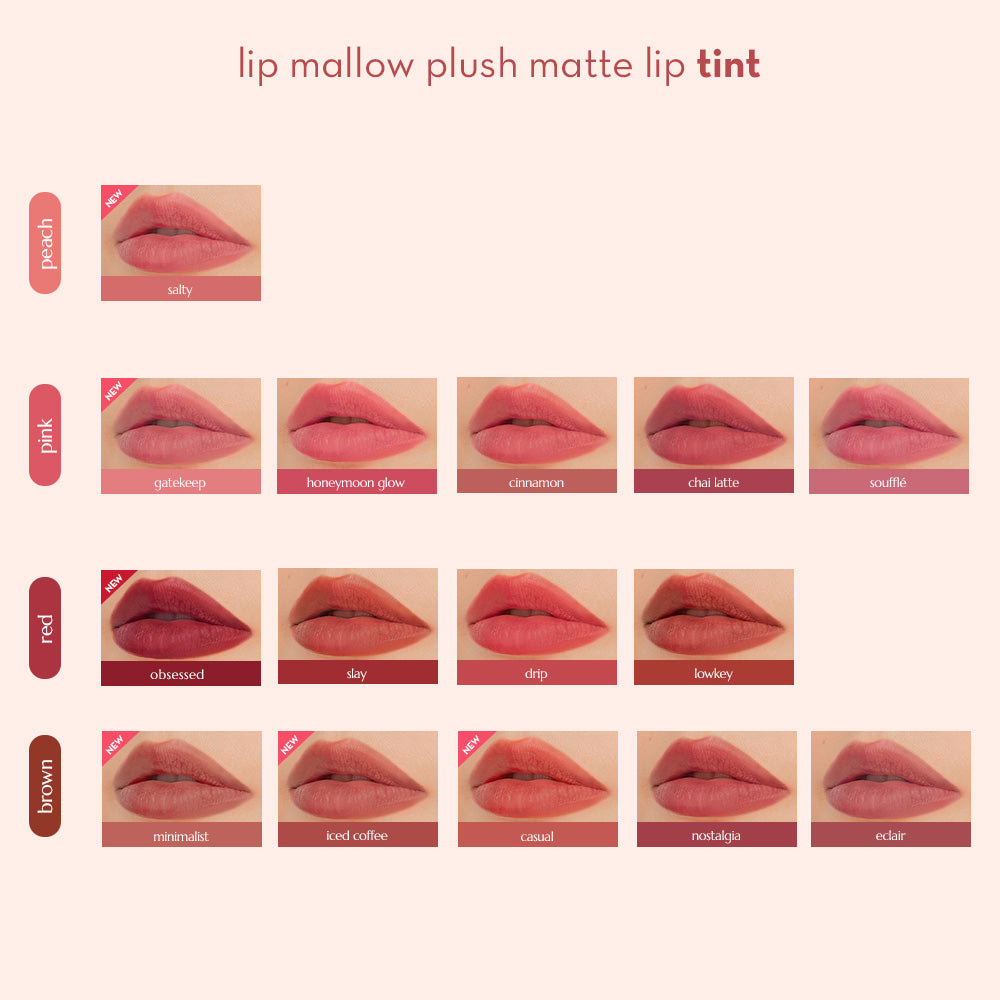Happy Skin Mini Lip Mallow Plush Matte Lip Tint