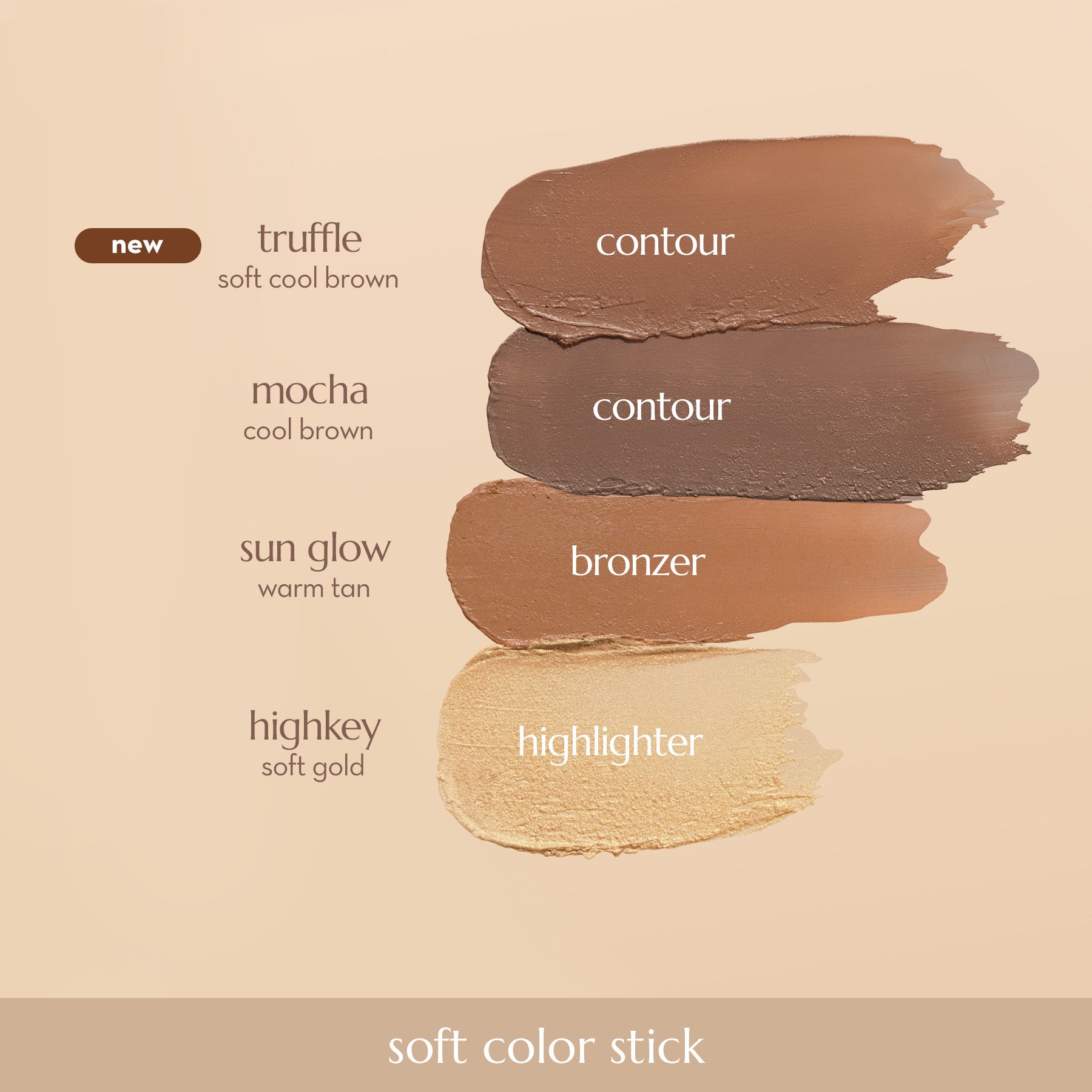 Happy Skin Off Duty Soft Color Stick in Truffle