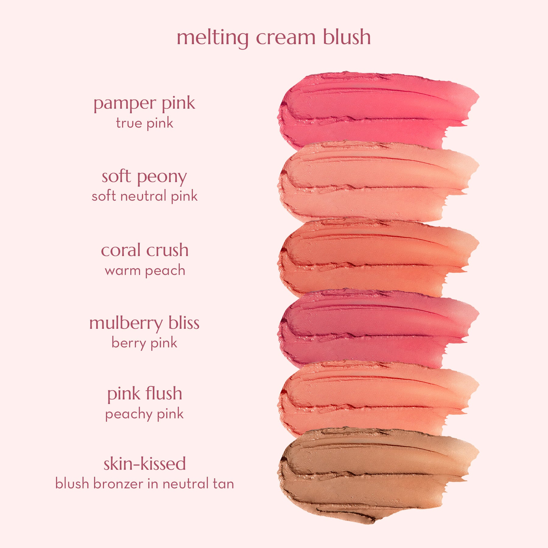 Happy Skin Second Skin Melting Cream Blush