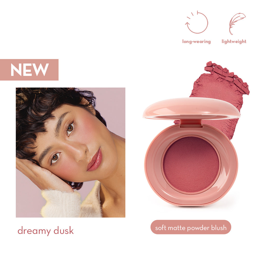 Happy Skin Second Skin Blush Duo (Mulberry Bliss + Dreamy Dusk)