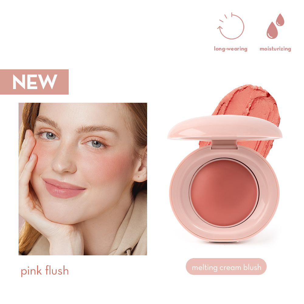 Happy Skin Second Skin Blush Duo (Pink Flush + Natural Blush)