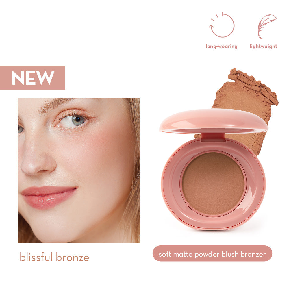 Happy Skin Second Skin Soft Matte Powder Blush