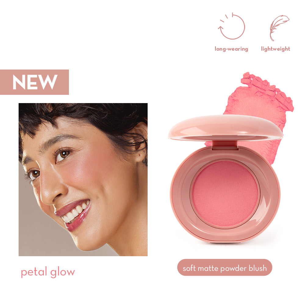 Happy Skin Second Skin Soft Matte Powder Blush