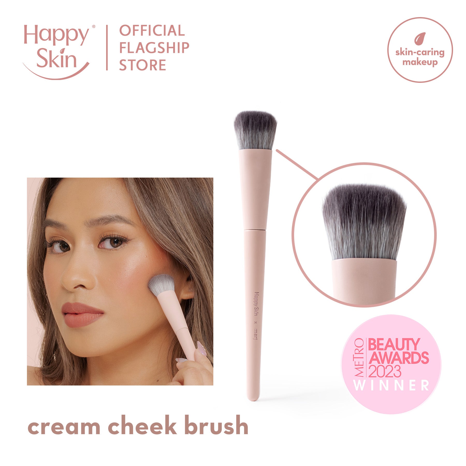 Happy Skin x Marj Cream Cheek Brush