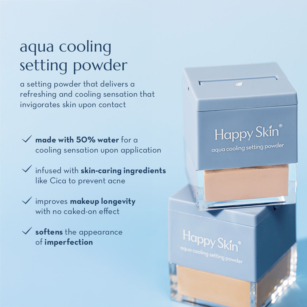 Happy Skin Dew Aqua Cooling Setting Powder