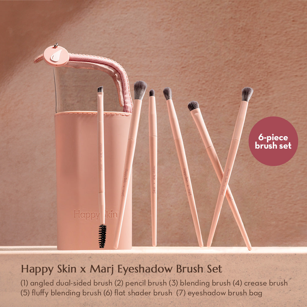 Happy Skin x Marj Eyeshadow Brush Set