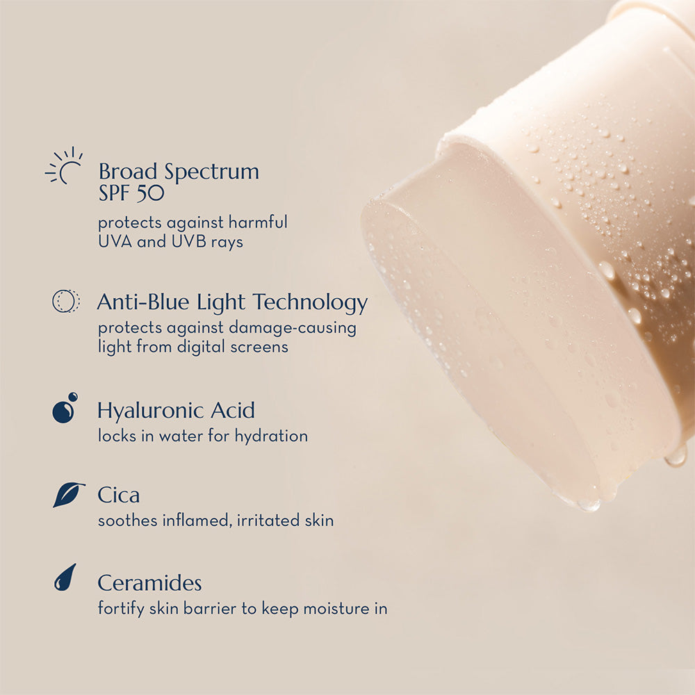 Happy Skin Invisible Sun Stick Broad Spectrum SPF 50