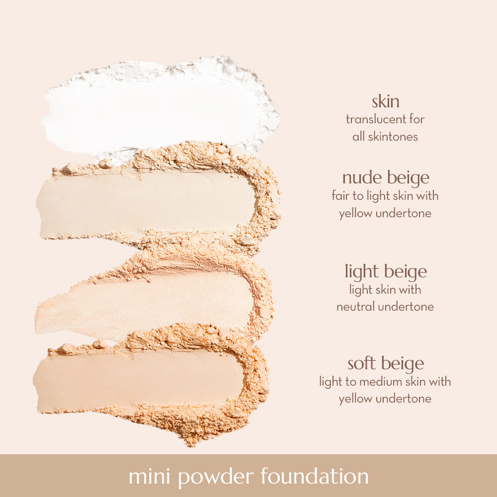 Happy Skin Mini Off Duty Powder Foundation SPF 15