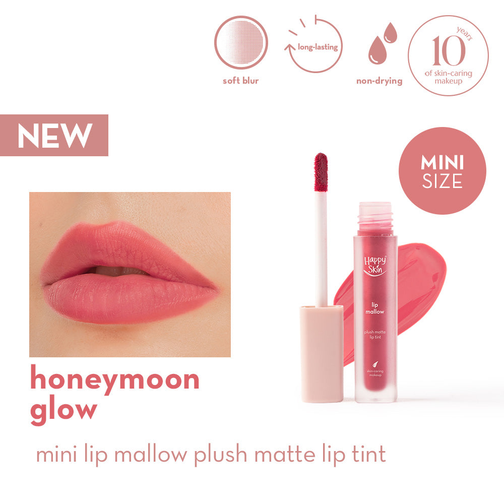 Happy Skin Mini Lip Mallow Plush Matte Lip Tint