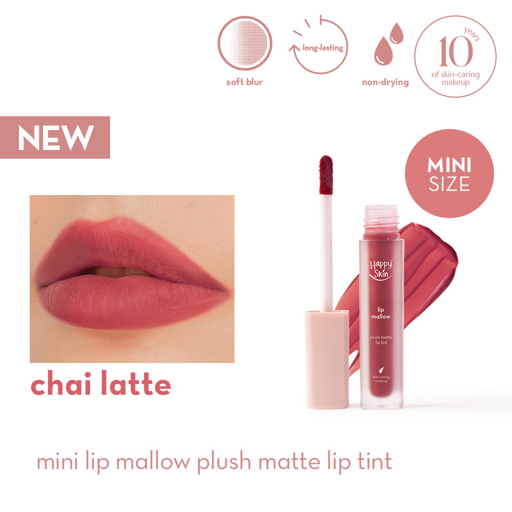 Happy Skin Mini Lip Mallow Plush Matte Lip Tint