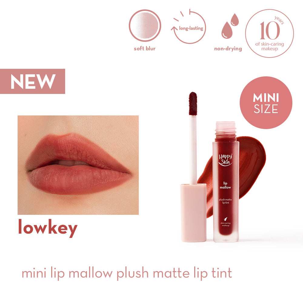 Happy Skin Mini Lip Mallow Plush Matte Lip Tint