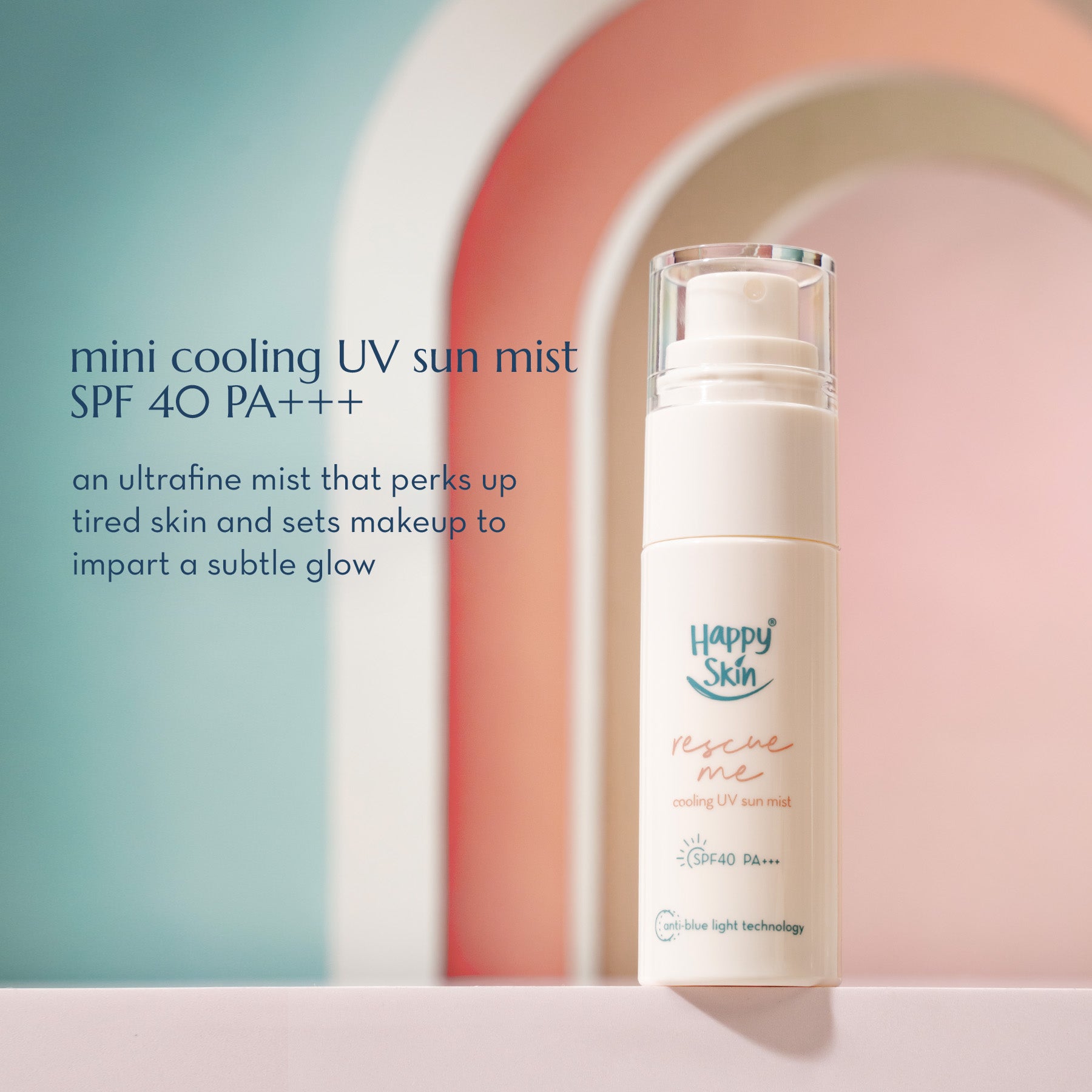 Happy Skin Mini Rescue Me Cooling UV Sun Mist SPF 40 PA +++