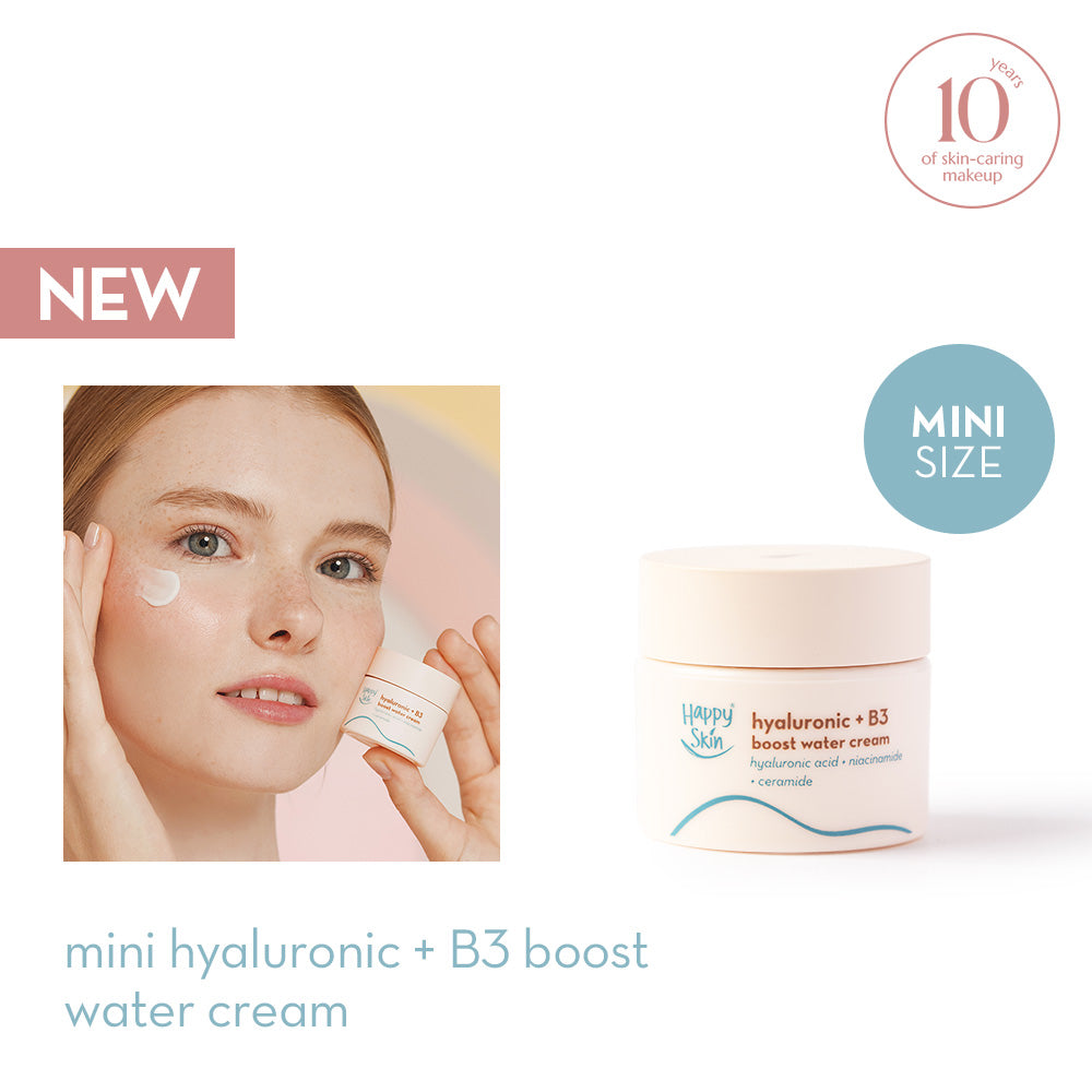 Happy Skin Mini Hyaluronic + B3 Boost Water Cream