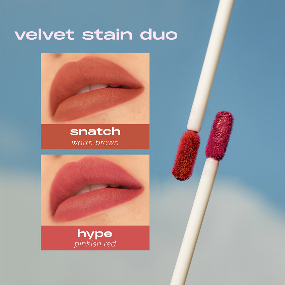 Generation Happy Skin Velvet Stain Duo (Hype + Snatch)